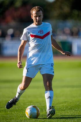 Emmanuel Macron - President de la Republique Francaise FOOTBALL : Match de Gala du Varietes Club de France - 14 10 2021 JBAutissier Panoramic 