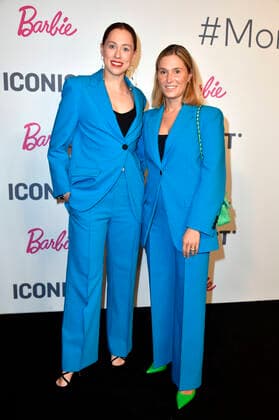 Sarah Köhler and Katharina Bonmann at the presentation of the 4 Iconista Award 2021 at the Stadtbad Oderberger Berlin, 14 10 2021 Foto:xN.xKubelkax xFuturexImage