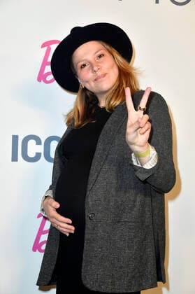 Franziska van der Heide at the presentation of the 4 Iconista Award 2021 at the Stadtbad Oderberger Berlin, 14 10 2021 Foto:xN.xKubelkax xFuturexImage