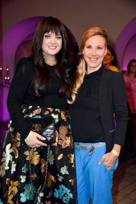 Vreni Frost and Fränzi Kühne at the presentation of the 4 Iconista Award 2021 at the Stadtbad Oderberger Berlin, 14 10 2021 Foto:xN.xKubelkax xFuturexImage