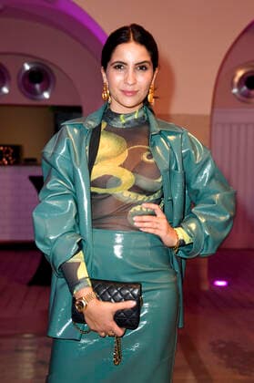 Chryssanthi Kavazi at the 4 Iconista Award 2021 ceremony at the Stadtbad Oderberger Berlin, 14 10 2021. Foto:xN.xKubelkax xFuturexImage