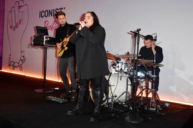 Bahar Kizil at the presentation of the 4 Iconista Award 2021 at the Stadtbad Oderberger Berlin, 14 10 2021 Foto:xN.xKubelkax xFuturexImage