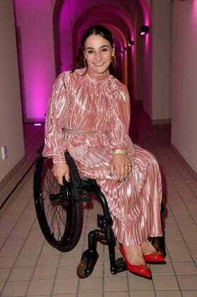 Kristina Vogel at the presentation of the 4 Iconista Award 2021 at the Stadtbad Oderberger Berlin, 14 10 2021 Foto:xN.xKubelkax xFuturexImage