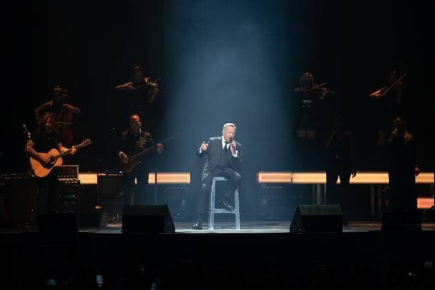 Roland Kaiser on tour for his Alles oder Dich album Roland Kaiser at his concert during his Alles oder Dich tour in Mannheim Mannheim SAP Arena Baden Württemberg