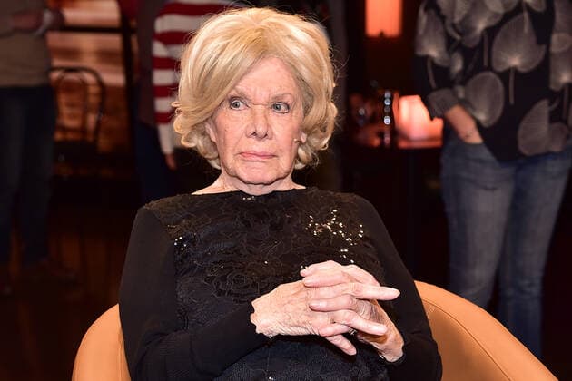 RIVERBOAT Berlin Ingrid van Bergen actress in the RBB TV studio for the show RIVERBOAT Berlin in Berlin on 15 10 2021 in Berlin on 15 10 2021 Photopress Mueller