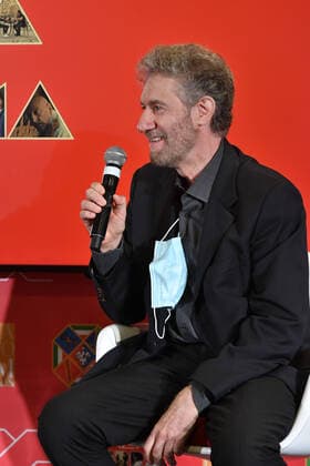 Roberto Petrocchi during the Press conference for the presentation of Roberto Rossellini International Award at Spazio Roma Lazio Film Commission Oct 15th 2021  Copyright: xFrancescoxNatarellix xIPAx xx 0