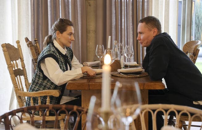 MOSCOW REGION, RUSSIA - OCTOBER 16, 2021: Customers visit the Biologie gastro bistro in the village of Ilyinskoye, Krasnogorsk Municipality, west of Moscow. On October 14, it was awarded a Michelin star. Vladimir Gerdo TASS  TS11460D