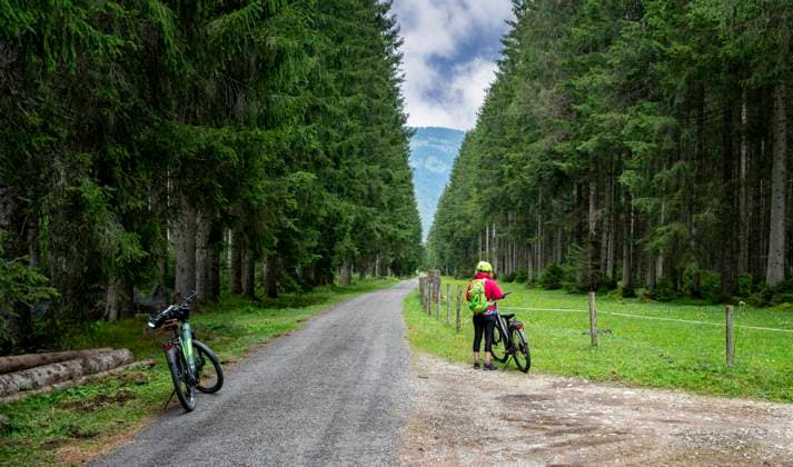 Excursion by bike in the mountains of Tirol 1020918580