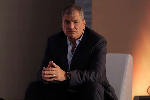 Rafael Correa Delgado, Former President Of Ecuador, Present At The International Book Fair In Mexico City Rafael Correa Delgado, former president of Ecuador (2007-2017), during his participation in the International Book Fair Zocalo Mexico City, as part of the Forum Perspectives of integration of the American continent. Mexico City Mexico vieyra-notitle211016_np7Er  Copyright: xGerardoxVieyrax