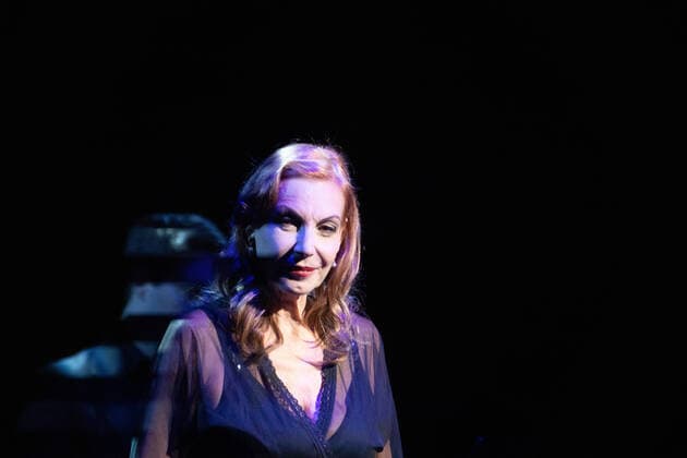 DEU, Germany, North Rhine-Westphalia, Münster, 17 10 2021 Theatre Münster Ute Lemper, concert Songs for Eternity Songs for Eternity