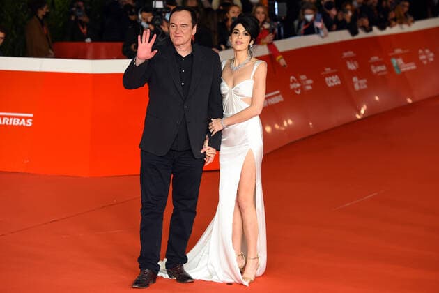 Rome Film Festival 2021 Quentin Tarantino and Daniella Pick On the red carpet for Quentin Tarantino during Rome Film Festival 2021 at the Auditorium Parco della Musica,Rome ,October 19rd, 2021 Imago-Images Emmefoto Copyright: xImago-Images Emmefotox