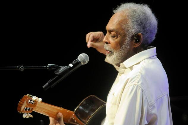 Der ehemalige brasilianische Kulturminister und Sänger Gilberto Gil 2021 in der Essener Philharmonie. Former Brazilian secretary of cultural affairs and singer Gilberto Gil at the Philharmonie Essen 2021. Essen NRW DEU;DE;GERMANY;DEUTSCHLAND;ALLEMAGNE