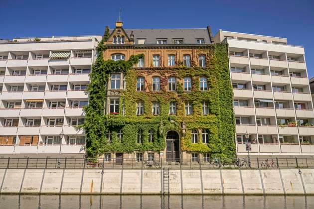 Green house, Friedrichsgracht, Mitte, Berlin, Germany