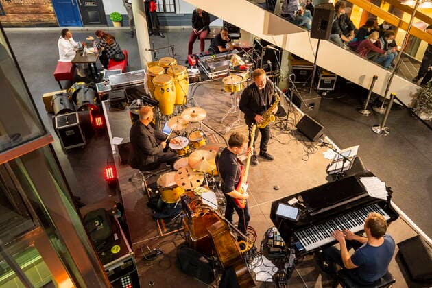21 Jazztage Dresden Opening concert of the jazz festival with international and national jazz greats and a special focus on crossover IVE KANEW FRIENDS Dresden Saxony GERMANY
