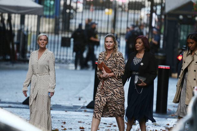 October 20, 2021, London, England, United Kingdom: Annual Health Hero Awards winners are seen arriving in Downing Street to receive their prizes from UK Prime Minister Boris Johnson. London United Kingdom - ZUMAs262 20211020_zip_s262_105 Copyright: xTayfunxSalcix