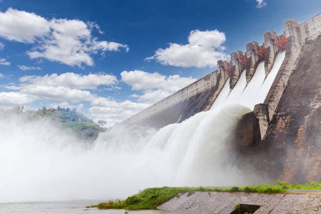 IMAGO Nature: Unsere Erde, Energiequellen, Wasserkraft The dam Khun Dan Prakarn Chon is a dam with hydroelectric power plant and irrigation and flood protection in the district of Nakhon Nayok Province , Thailand Copyright: xx 38929184