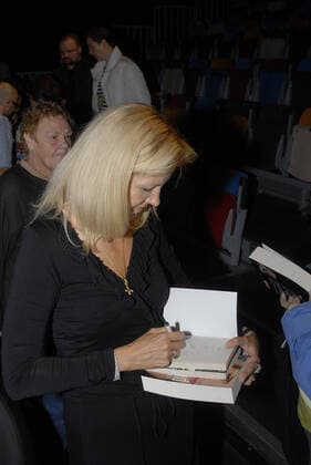 COPENHAGEN DANMARK DENMARK. Swedish born writer and Author Liza Marlund,Marklund was guest of honour to open officially opening of 17 BOGROURM 2008 BOOK FAIR 2008,she is nothern eruopean well read crimanl romance writer and author is at book fari to promte her book which is translated in anish language and is also speaker at various arrangemet in in Copenhagen, Liza Marklund at BOGFORUM BOOK FAIR 2008 in forum ,Nov. 14, 2008 (PHOTO BY FRANCIS DEAN DEAN PICTURES)