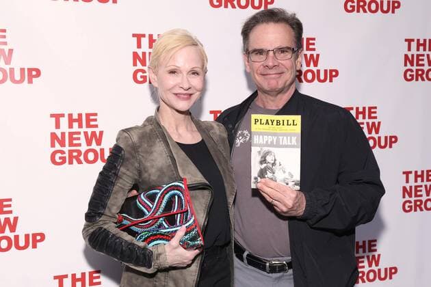 **FILE PHOTO** Peter Scolari Has Passed Away. NEW YORK, NY- MAY 16: Tracy Shayne and Peter Scolari arrive at the opening party for Happy Talk, held at Social Drink and Food, on May 16, 2019, in New York City. Copyright: xJosephxMarzullox
