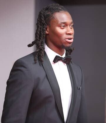 22 10 2021 Offenbach, Capirol 32 Hessian Film and Cinema Award Eugene Kwaku Asante Boateng is an actor, choreographer, dancer and model emspor, DFL regulations prohibit any use of photographs as image sequences and or quasi video HP