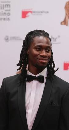 22 10 2021 Offenbach, Capirol 32 Hessian Film and Cinema Award Eugene Kwaku Asante Boateng is an actor, choreographer, dancer and model emspor, DFL regulations prohibit any use of photographs as image sequences and or quasi video HP