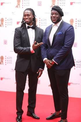 22 10 2021 Offenbach, Capirol 32 Hessian Film and Cinema Award Eugene Kwaku Asante Boateng is an actor, choreographer, dancer and model with Prince Kuhlmann actor emspor, DFL regulations prohibit any use of photographs as image sequences and or quasi video HP