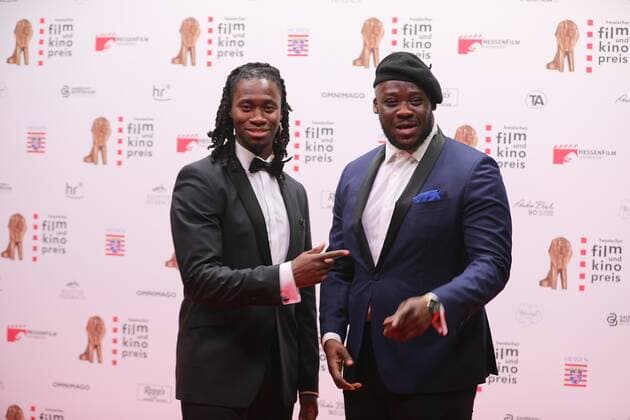 22 10 2021 Offenbach, Capirol 32 Hessian Film and Cinema Award Eugene Kwaku Asante Boateng is an actor, choreographer, dancer and model with Prince Kuhlmann actor emspor, DFL regulations prohibit any use of photographs as image sequences and or quasi video HP