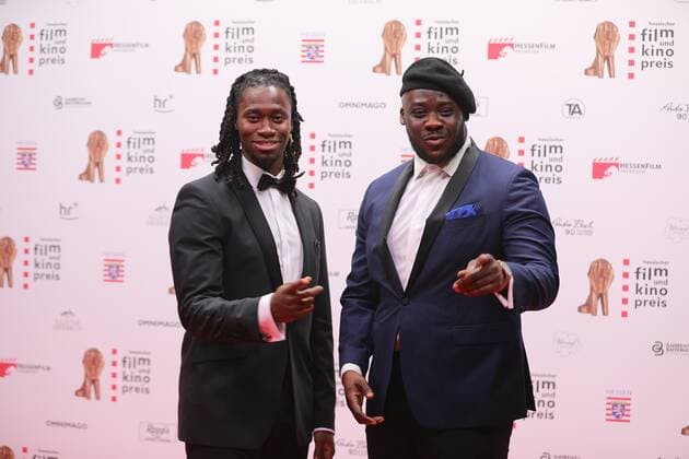 22 10 2021 Offenbach, Capirol 32 Hessian Film and Cinema Award Eugene Kwaku Asante Boateng is an actor, choreographer, dancer and model with Prince Kuhlmann actor emspor, DFL regulations prohibit any use of photographs as image sequences and or quasi video HP