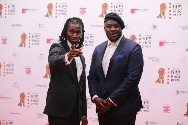 22 10 2021 Offenbach, Capirol 32 Hessian Film and Cinema Award Eugene Kwaku Asante Boateng is an actor, choreographer, dancer and model with Prince Kuhlmann actor emspor, DFL regulations prohibit any use of photographs as image sequences and or quasi video HP