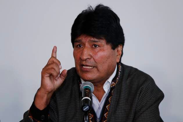 News Bilder des Tages Former Bolivian President Evo Morales speaks during a press conference today, in Mexico City, Mexico, 22 October 2021. The former president of Bolivia Evo Morales assured this Friday from Mexico City that the control of lithium was behind the coup d état that supposedly overthrew him in 2019 and supported the initiative of the Mexican president Andres Manuel Lopez Obrador that seeks to nationalize this raw material. EFE Jose Mendez Evo Morales supports the nationalization of Lopez Obrador s lithium in Mexico !ACHTUNG: NUR REDAKTIONELLE NUTZUNG!  Copyright: xJoséxMéndezx(es-ES)x MEX4833 20211022-cf0efebffbd2124acadae60177b9e94c8275e652