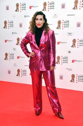 Tijen Onaran at the 32 Hessian Film and Cinema Awards at the Capitol Theater Offenbach, 22 10 2021 Foto:xN.xKubelkax xFuturexImage