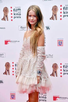 Joya Theresa at the 32 Hessian Film and Cinema Awards at the Capitol Theater Offenbach, 22 10 2021 Foto:xN.xKubelkax xFuturexImage