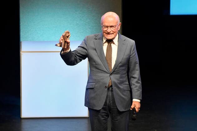 Volker Schlöndorff at the 32 Hessian Film and Cinema Award ceremony at the Capitol Theater Offenbach, 22 10 2021 Foto:xN.xKubelkax xFuturexImage