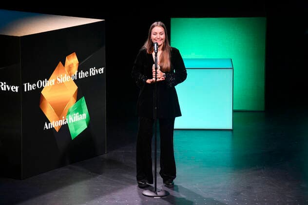 Antonia Kilian at the 32 Hessian Film and Cinema Awards at the Capitol Theater Offenbach, 22 10 2021 Foto:xN.xKubelkax xFuturexImage
