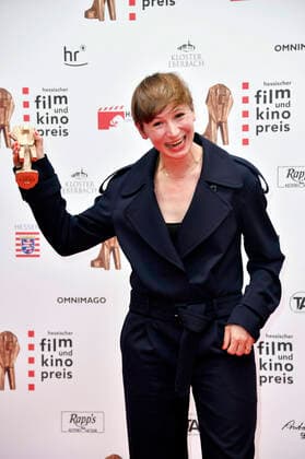 Lisa Bierwirth at the 32 Hessian Film and Cinema Awards at the Capitol Theater Offenbach, 22 10 2021 Foto:xN.xKubelkax xFuturexImage