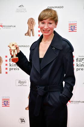 Lisa Bierwirth at the 32 Hessian Film and Cinema Awards at the Capitol Theater Offenbach, 22 10 2021 Foto:xN.xKubelkax xFuturexImage