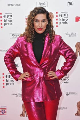 Hessian Film and Cinema Award 2021 Tijen Onaran on the occasion of the award ceremony of the 32 Hessian Film and Cinema Award on the evening of 22 10 2021at the Capitol Offenbach 20211022MWI14584