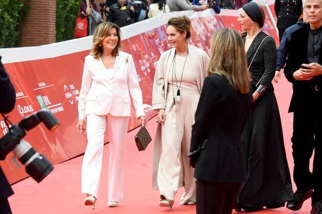 Rome Cinema Fest 2021, Film Fest, Red Carpet Maria Elisabetta Alberti Casellati. In the photo: Maria Elisabetta Alberti Casellati and Elena Sofia Ricci  Copyright: xMaurizioxD Avanzox xIPAx xDxAvanzo Provvisionatox