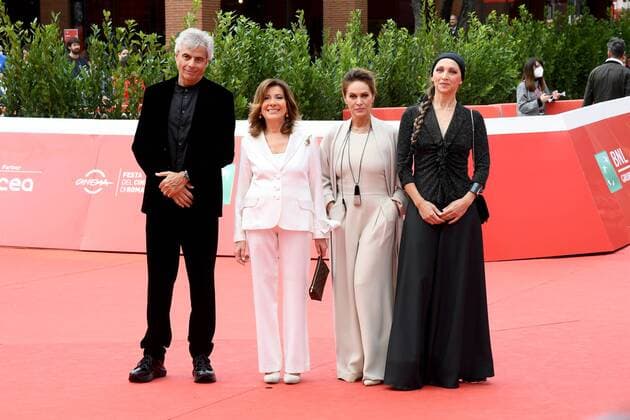 Rome Cinema Fest 2021, Film Fest, Red Carpet Maria Elisabetta Alberti Casellati. In the photo: Stefano Mainetti, Maria Elisabetta Alberti Casellati, Elena Sofia Ricci and Elisa Barucchieri  Copyright: xMaurizioxD Avanzox xIPAx xDxAvanzo Provvisionatox