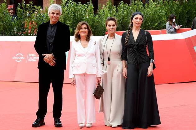 Rome Cinema Fest 2021, Film Fest, Red Carpet Maria Elisabetta Alberti Casellati. In the photo: Stefano Mainetti, Maria Elisabetta Alberti Casellati, Elena Sofia Ricci and Elisa Barucchieri  Copyright: xMaurizioxD Avanzox xIPAx xDxAvanzo Provvisionatox