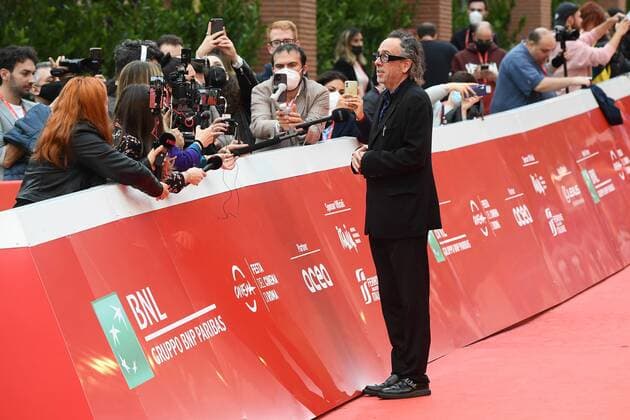 Roma Cinema Fest 2021, Film Fest, Tim Burton s Red Carpet. Pictured: Tim Burton  Copyright: xMaurizioxD Avanzox xIPAx xDxAvanzo Provvisionatox