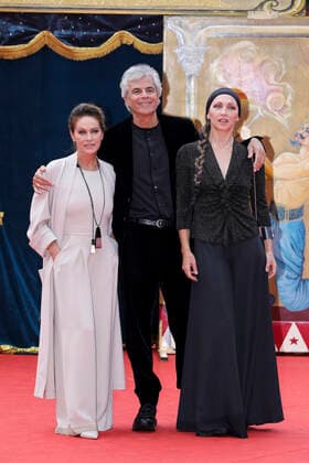 Roma Cinema Fest 2021, Rome Film Fest, Red carpet film Cry for a new renaissance . In the photo: Elena Sofia Ricci, Stefano Mainetti, Elisa Barucchieri  Copyright: xMarcoxProvvisionatox xIPAx xDxAvanzo Provvisionatox