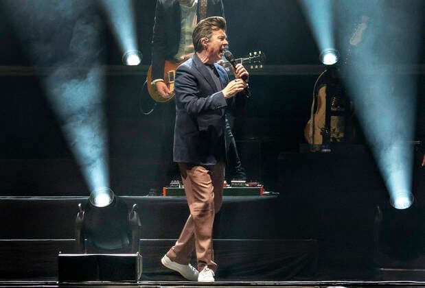 The English singer songwriter, Rick Astley on stage at the Royal Arena in Copenhagen on Saturday 23 October 2021, Copenhagen  Copyright: TorbenxChristensen TorbenxChristensenx COP200 spdk20211024-002022-L
