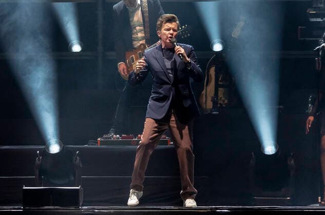 The English singer songwriter, Rick Astley on stage at the Royal Arena in Copenhagen on Saturday 23 October 2021, Copenhagen  Copyright: TorbenxChristensen TorbenxChristensenx COP200 spdk20211024-002039-L