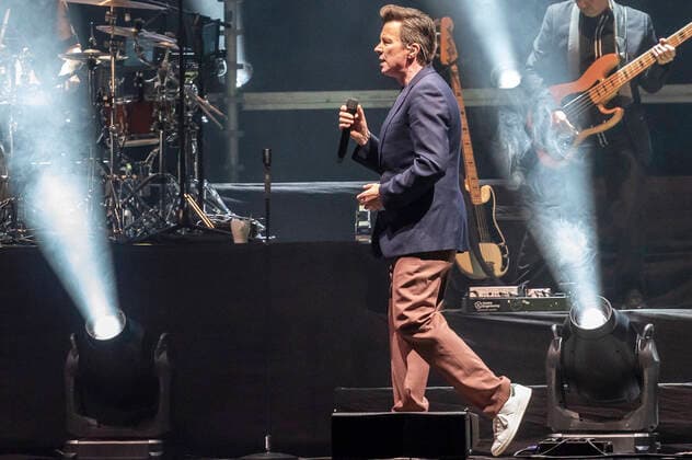 The English singer songwriter, Rick Astley on stage at the Royal Arena in Copenhagen on Saturday 23 October 2021, Copenhagen  Copyright: TorbenxChristensen TorbenxChristensenx COP200 spdk20211024-002053-L