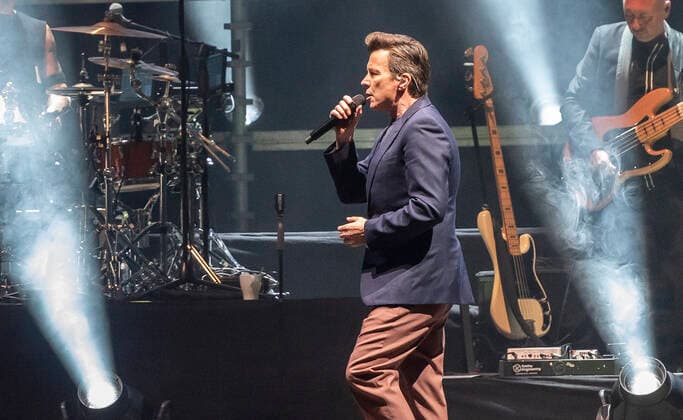 The English singer songwriter, Rick Astley on stage at the Royal Arena in Copenhagen on Saturday 23 October 2021, Copenhagen  Copyright: TorbenxChristensen TorbenxChristensenx COP200 spdk20211024-002056-L