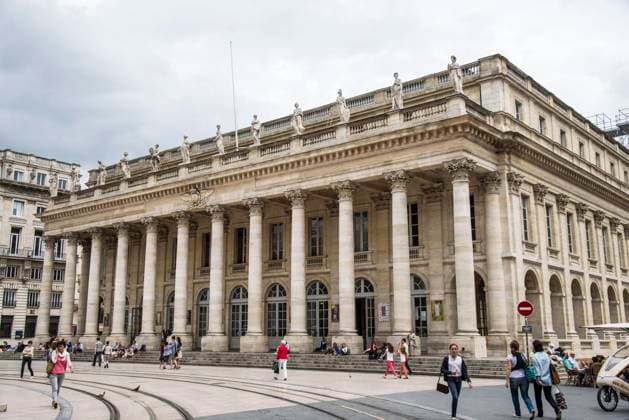  Grand Theatre, Bordeaux, Aquitanien, Großes Theater, Frankreich, Europa *** Grand Theatre, Bordeaux, Aquitaine, Grand Theatre, France, Europe Copyright: imageBROKER/G.xLenz ibllgn05212562.jpg