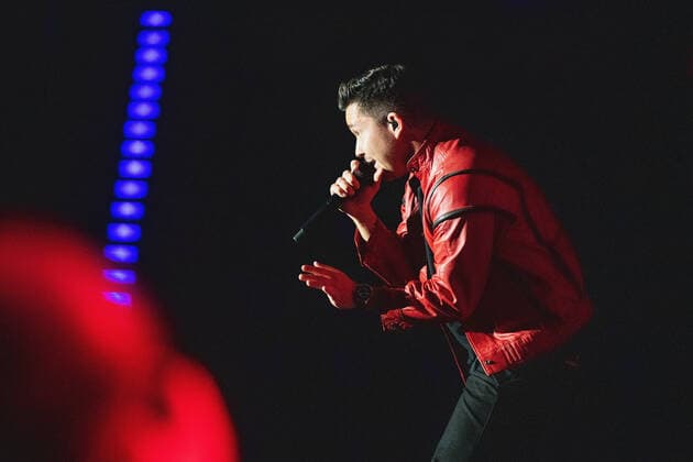 Nico Santos HERBST TOUR 2021, Nico Santos at the Porsche Arena Stuttgart Baden Württemberg Germany