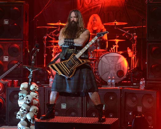 FORT LAUDERDALE FL - OCTOBER 26: Zakk Wylde of Black Label Society performs at Revolution Live on October 26, 2021 in Fort Lauderdale, Florida. Copyright: xmpi04x