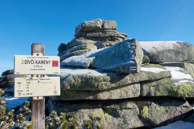 The Trail of the Czech-Polish friendship in Giant Mountains (Krkonose) in autumn near Spindleruv Mlyn, Czech Republic, October 24, 2021. (CTKxPhoto MarekxSpilka) CTKPhotoF202110261576501 
