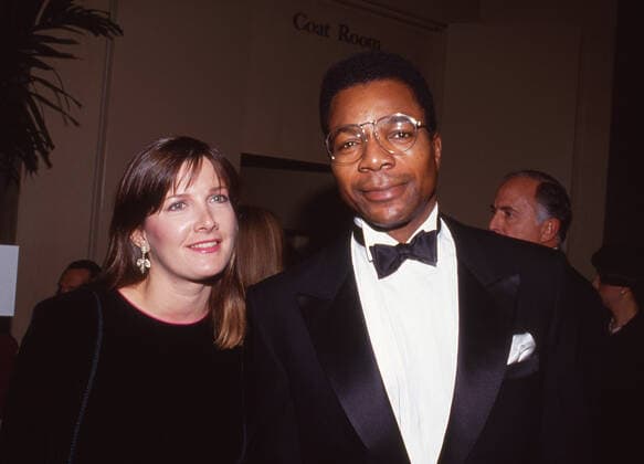 Carl Weathers and wife attending 42nd Annual Writer s Guild of America Awards on March 18, 1990 at the Beverly Hilton Hotel in Beverly Hills, California Copyright: xRalphxDominguez MediaPunchx